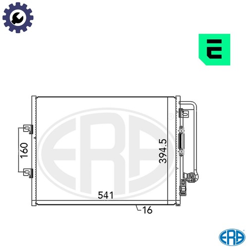 Condenser air conditioning - condenser,