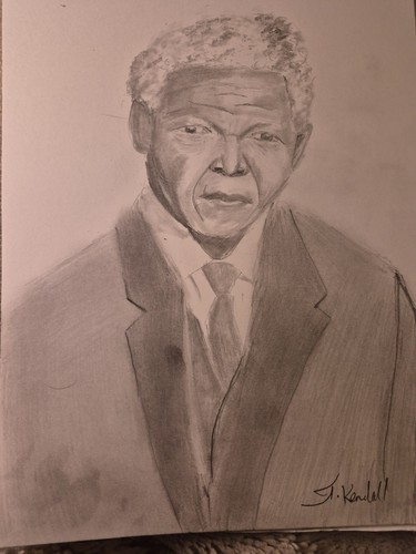 Pencil drawing nelson - a4,
