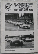 SILVERSTONE 29-30 May 1982 MG