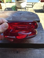 Whitefriars vintage ruby red
