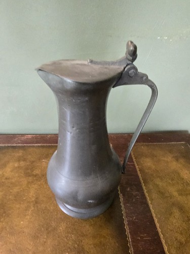 Antique large lidded handled - lidded,