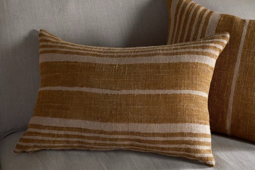 Nkuku eesha jute cushion - eesha, cover