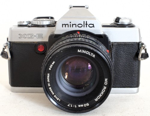 Minolta with 50mm 1 - xg-e, 1:1.7