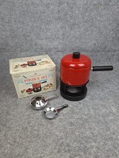 Vintage Boots Red Enamel