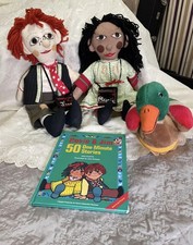 Rosie and Jim rag dolls