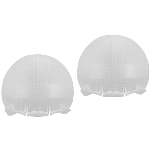White silicone hair - silicone,