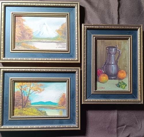 Set miniature paintings - set,