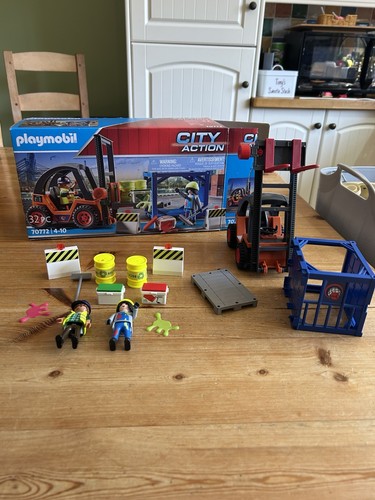 Playmobil 70772 forklift and - forklift,