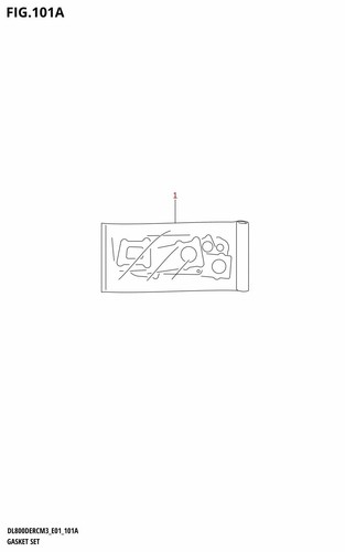 Suzuki genuine gasket exhaust - genuine,