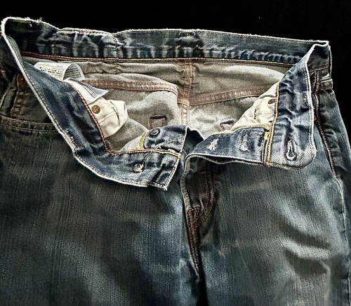 Mens blue levi jeans - blue, waist