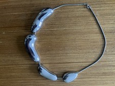 COS Necklace Silver Tone