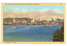 San Francisco Skyline From Bay