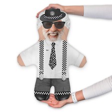Ska Man | Personalised Mini Me™ | Photo Doll | Face Teddy | Funny Photo Gift