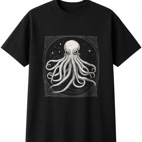 Giant squid sea - squid, mens