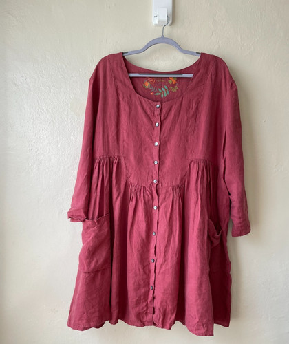 Gudrun sjoden red - red, linen