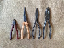 Wilkinson 8" Combination Long Nose Pliers Side Cutters Joiners Mechanics Tools