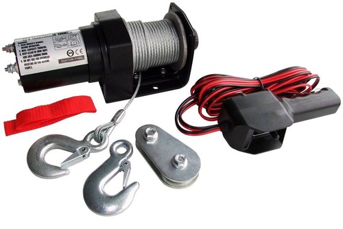 12v winch electric 2000lbs - 12v,