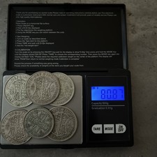 Job Lot 6 Pre 1947 .500 Silver