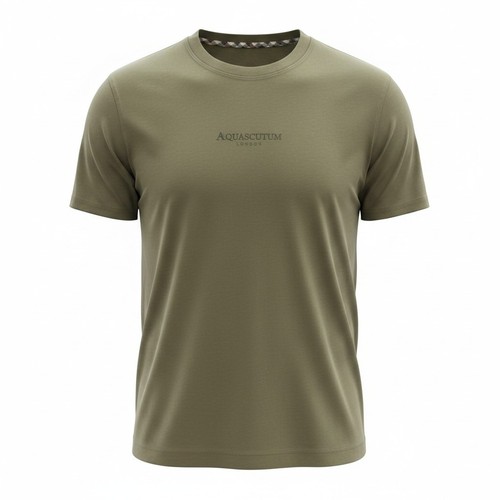 Aquascutum khaki crew neck - crew,