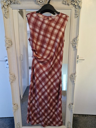 Next satin tartan midi - next, dress