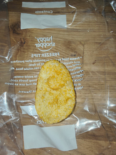 Potato head shaped crisp - shaped,