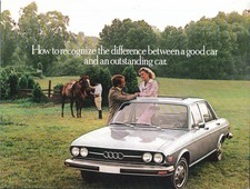 1976 Audi 100LS sales brochure