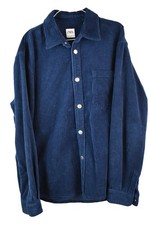 Zara Mens Blue Corduroy Cotton