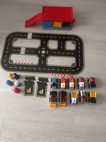 Ikea lillabo wooden - wooden, cars