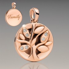 Elegant Rose Gold Family Tree