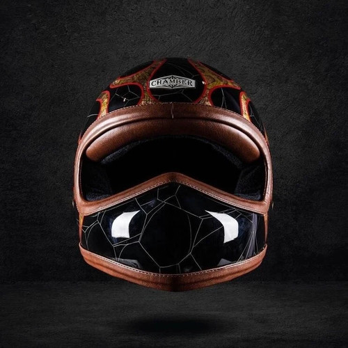 New custom vintage helmet - new,