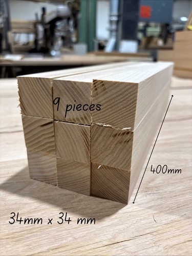 Planed ash hardwood offcuts - hardwood,