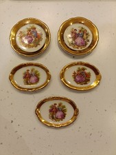 5x Vintage Limoges Mini