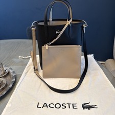 Lacoste ladies Handbag With Clutch Bag