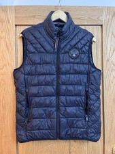 Mens Napapijri Black Quilted