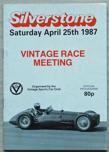 Silverstone apr 1987 - silverstone,