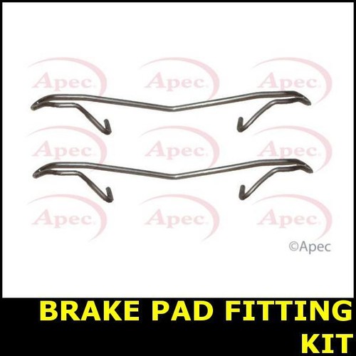 Brake pad fitting - pad, front