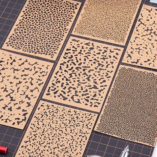 Diy leakage spray stencil - diy,