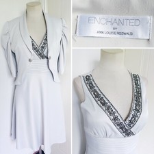 ANN LOUISE ROSWALD Grey Dress