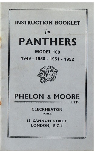 Panther model 100 - panther,