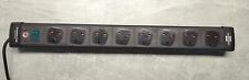 Brennenstuhl 8 Gang Way Extension Lead Power Strip 3 Metre Mains Cable 8 Sockets