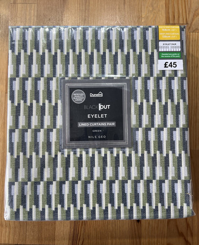 Dunelm blackout eyelet lined - dunelm,