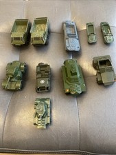 Military Dicky Toys X 10