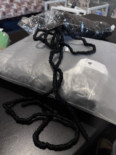 Black faux locs - faux,