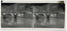 City To Identify Old Bridge C1935 Photo Negative On Cellulose Film Vintage