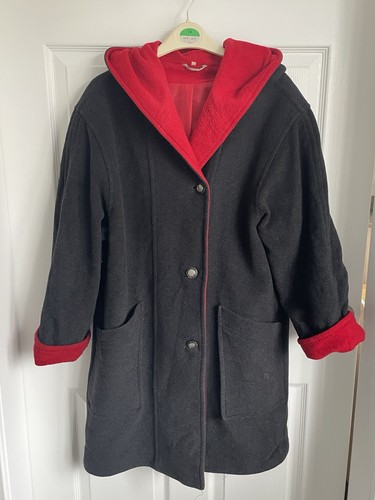 Ladies charcoal red klass wool - ladies,