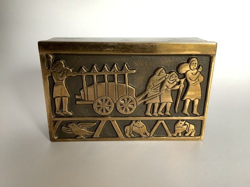 Vintage danish bronze large - danish,
