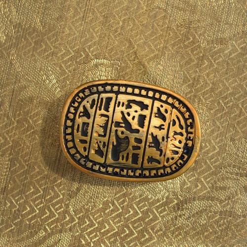 Ancient egyptian scarab statue - egyptian,