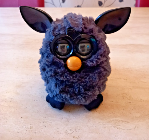 Rare hasbro furby - furby, charcoal