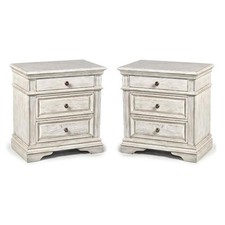 Home Square 3 Drawer Wood