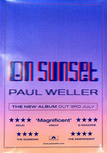 Paul weller on - weller, sunset